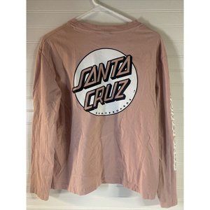 Santa Cruz Skateboards Long Sleeve Shirt Adult Small